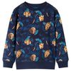 Kinder-Sweatshirt Marineblau 140