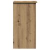 vidaXL Schreibtisch mit Regal Artisan-Eiche 84x40x78cm Holzwerkstoff
