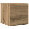 vidaXL 4-tlg. TV-Schrank-Set Wandmontage Artisan-Eiche Holzwerkstoff
