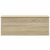 vidaXL Truhe Sonoma-Eiche 90x35x35 cm Holzwerkstoff
