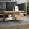 vidaXL Couchtisch Sonoma-Eiche 90x49x45 cm Holzwerkstoff