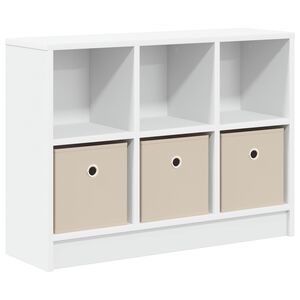 vidaXL Sideboard mit Schubladen Wei&szlig; 73,5 x 22,5 x 53,5 cm