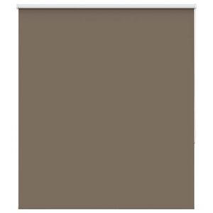 vidaXL Verdunkelungsrollo Kaffeebraun 125x150 cm Stoffbreite 121,6 cm