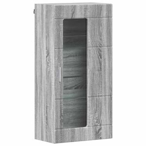 vidaXL Holzschrank Graues Sonoma Holzwerkstoff