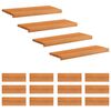vidaXL Treppenstufen 16 stk. 70 x 30 x 2 cm Hellbraun Massivholz Buche