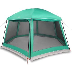 vidaXL Poolzelt mit abnehmbarem &Uuml;berzelt Netzw&auml;nden Meergr&uuml;n 512x458cm