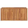 vidaXL Garten-Hochbeet 150 x 50 x 70 cm Massivholz Teak