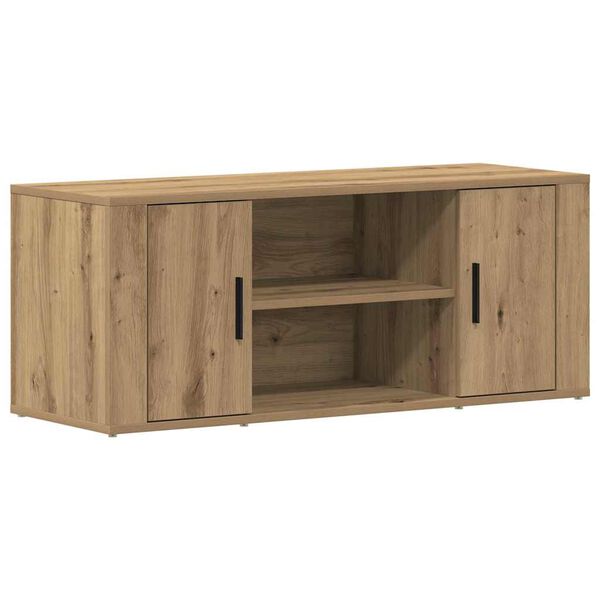 vidaXL TV-Schr&auml;nk Artisan-Eiche 100 x 35 x 40 cm Holzwerkstoff