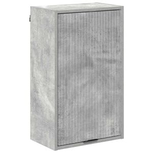 vidaXL Badezimmerschrank Wandmontiert Beton Grau 39 x 23,5 x 65 cm