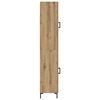 vidaXL Highboard Artisan-Eiche 34,5 x 34 x 180 cm Holzwerkstoff