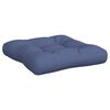 vidaXL Palettenkissen-Set Marineblau 60x38x13 cm Stoff