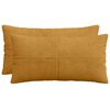 vidaXL Kissenbezug 2 pcs ALMELO Gelb 40 x 80 cm Cord