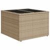 vidaXL Garten-Sofa-Set 8 pcs Beige Poly Rattan