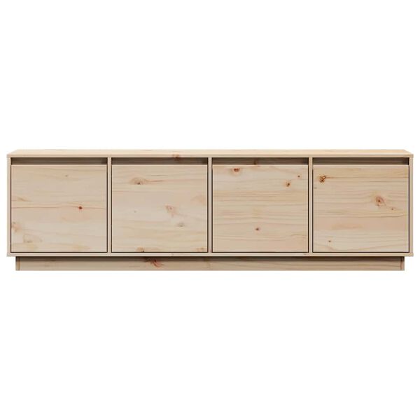 vidaXL TV-Schrank 156x37x45 cm Massivholz Kiefer
