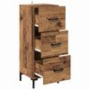 vidaXL Sideboard Altholz 34,5 x 34 x 90 cm Holzwerkstoff