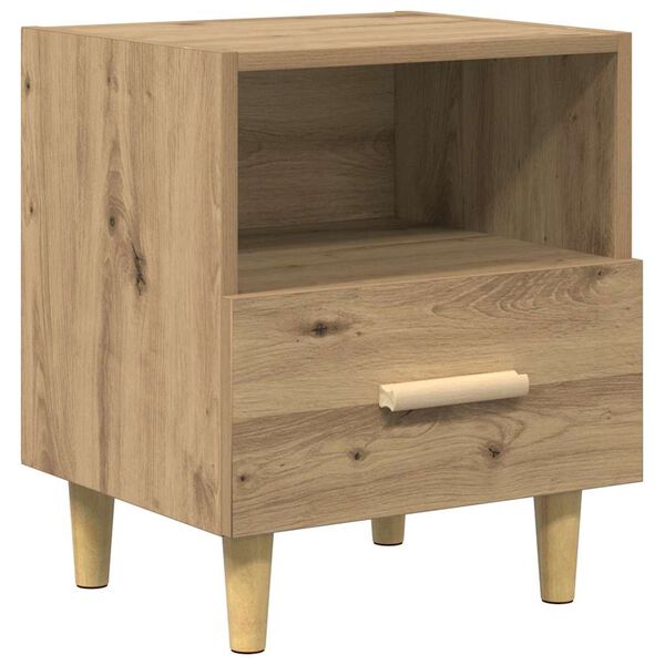vidaXL Nachttisch Artisan-Eiche 40 x 35 x 47 cm Holzwerkstoff
