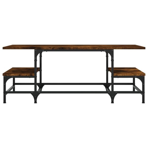 vidaXL Couchtisch R&auml;uchereiche 100x50,5x40 cm Holzwerkstoff