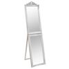 vidaXL Standspiegel Silbern 50x200 cm