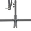 vidaXL Ampelschirm mit Aluminium-Mast 300 cm Taupe