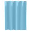 vidaXL Verdunkelungs-Vorhänge mit Ringen 2 pcs Himmelblau 140 x 140 cm