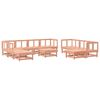 vidaXL 11-tlg. Garten-Lounge-Set Massivholz Douglasie