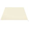vidaXL Markisenbespannung Creme 5x3,5 m