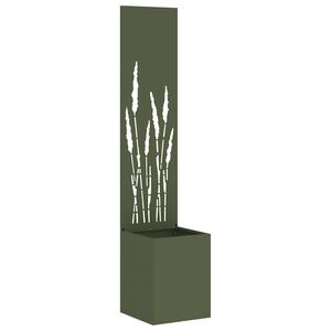 vidaXL Garten Sichtschutz-Leinwand Olivgr&uuml;n 32 x 32 x 150 cm