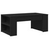 vidaXL Couchtisch Schwarz Eichen-Optik 102 x 55 x 42 cm Holzwerkstoff