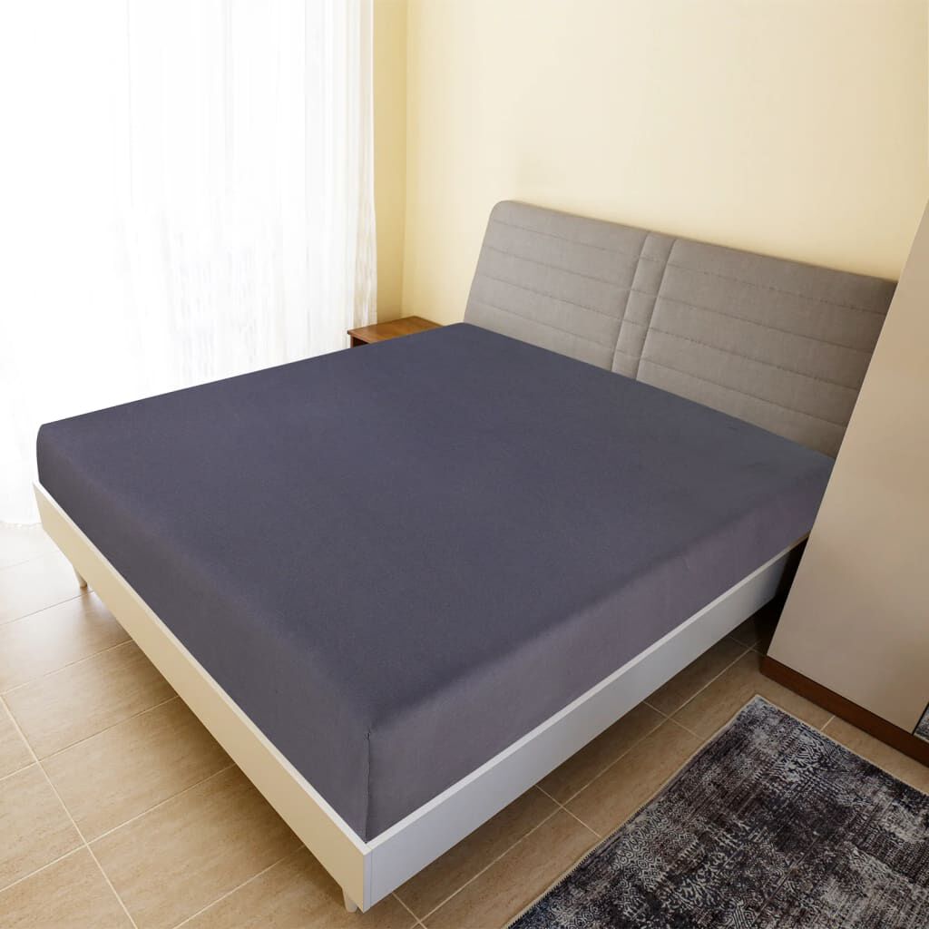 Spannbettlaken 90x200 Cm Aus Baumwolle - Mit Gummizug, Atmungsaktiv & Pflegeleicht (Flaschengrün)