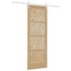 vidaXL Schiebet&uuml;r ORKDAL Nat&uuml;rlich und Wei&szlig; 83 x 232 cm