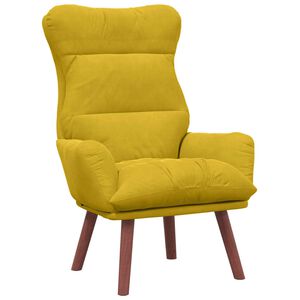 vidaXL Sessel Gelb 69 x 74 x 93 cm Samt