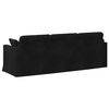 vidaXL Sofa Schwarz 228 x 78 x 80 cm Samt