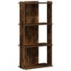 vidaXL B&uuml;cherregal 3 B&ouml;den R&auml;uchereiche 60x30x120 cm Holzwerkstoff