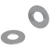 vidaXL Unterlegscheiben 2 pcs Silber 16 x 16 x 1,5 cm Eisen