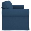 vidaXL Sofa Blau Gesamtabmessungen: 245 x 82 x 80 cm (B x T x H) Samt