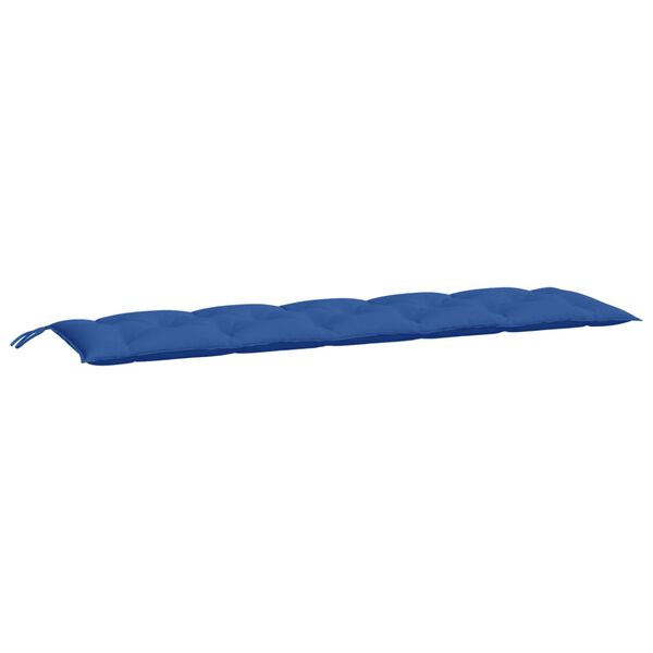 vidaXL Gartenbank-Auflage Blau 180x50x7 cm Oxford-Gewebe