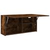 vidaXL Bad-Wandschrank R&auml;uchereiche 80x25x40 cm Holzwerkstoff