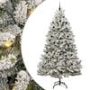 vidaXL K&uuml;nstlicher Weihnachtsbaum 300 cm 300 LEDs Warmes Wei&szlig;