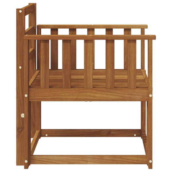 vidaXL Outdoor-Sofa Massivholz Akazie Natur