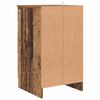 vidaXL Nachttisch mit Schubladen Altholz 38 x 38 x 66 cm Holzwerkstoff
