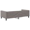 vidaXL Tagesbett Taupe 100x200 cm Stoff