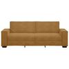 vidaXL 3-Sitzer-Sofa Braun 180 cm Samt