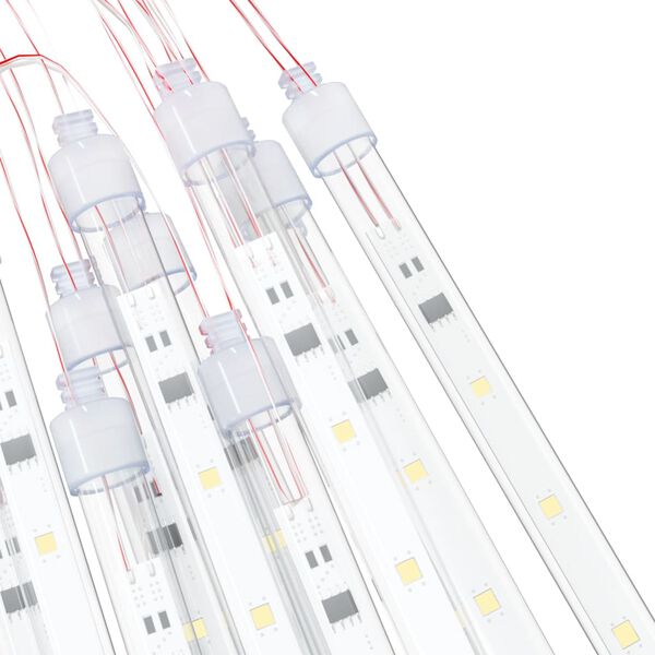 vidaXL LED Meteor-Lichter 20 Stk. 50 cm Warmwei&szlig; 720 LEDs