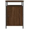vidaXL Nachttische 2 Stk. Braun Eichen-Optik 40x42x60 cm Holzwerkstoff