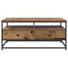 vidaXL Couchtisch Altholz 100 x 51 x 45 cm Holzwerkstoff