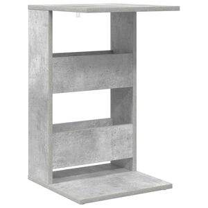 vidaXL Beistelltisch Beton Grau 40 x 35 x 60,5 cm Holzwerkstoff