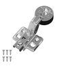 vidaXL Scharnier 12 stk. Silber 35 mm Eisen