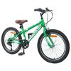 vidaXL Mountainbike 20 Zoll 6-Speed f&uuml;r 5-8 Jahre alt Gr&uuml;n