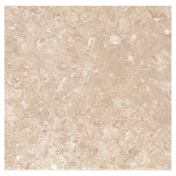 vidaXL K&uuml;chenarbeitsplatte Beige mit Marmor-Struktur 60x60x2,8 cm