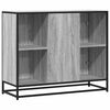 vidaXL Sideboard Grau Sonoma 92x35x76 cm Holzwerkstoff